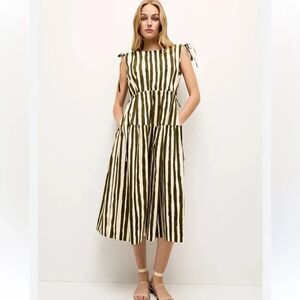Marie Oliver Isla Striped Sundress XS